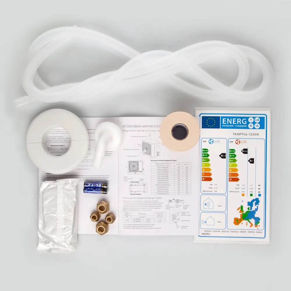 Сплит-система инверторная Tesla TA36FFUL-1232IA 12K BTU охлаждение/обогрев STLM-2170809 - Вид №5