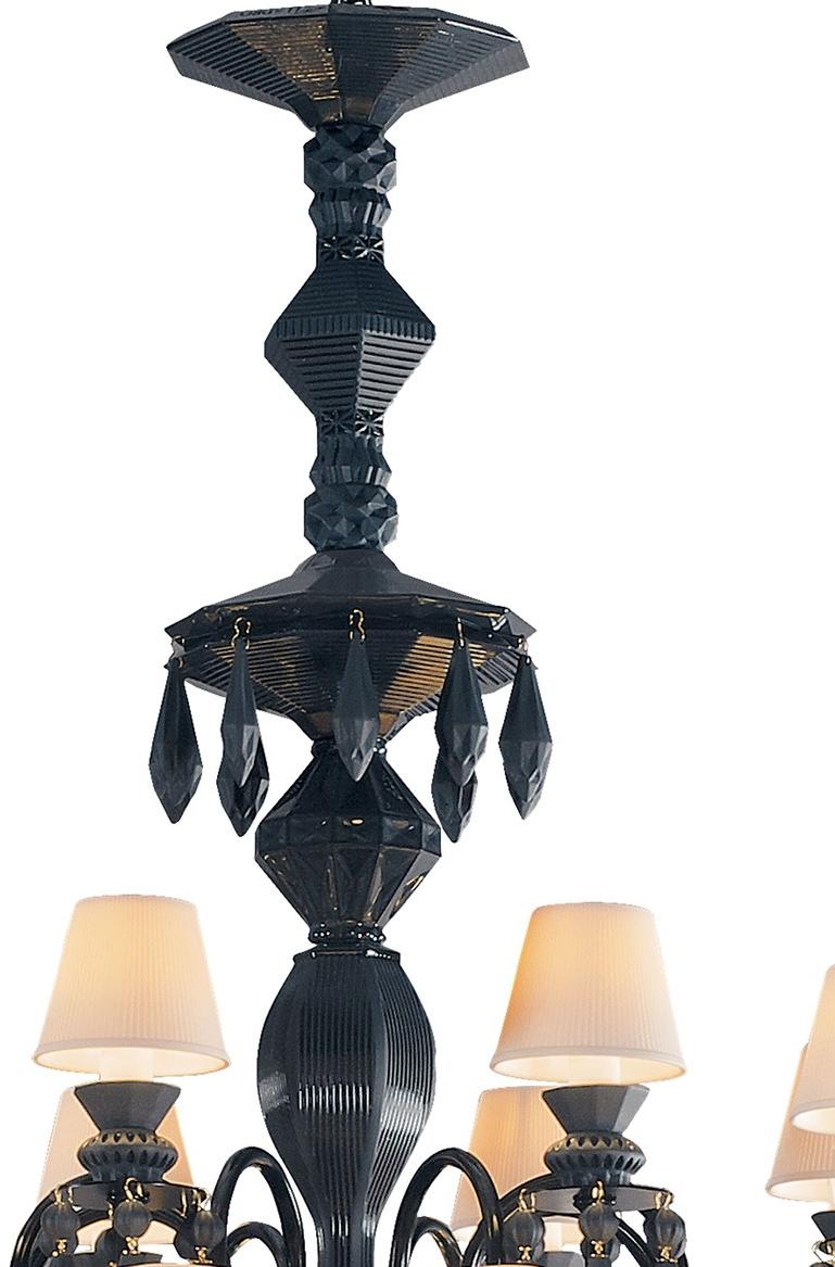 Lladró Люстра из фарфора Belle de nuit 01023789 - Вид №4