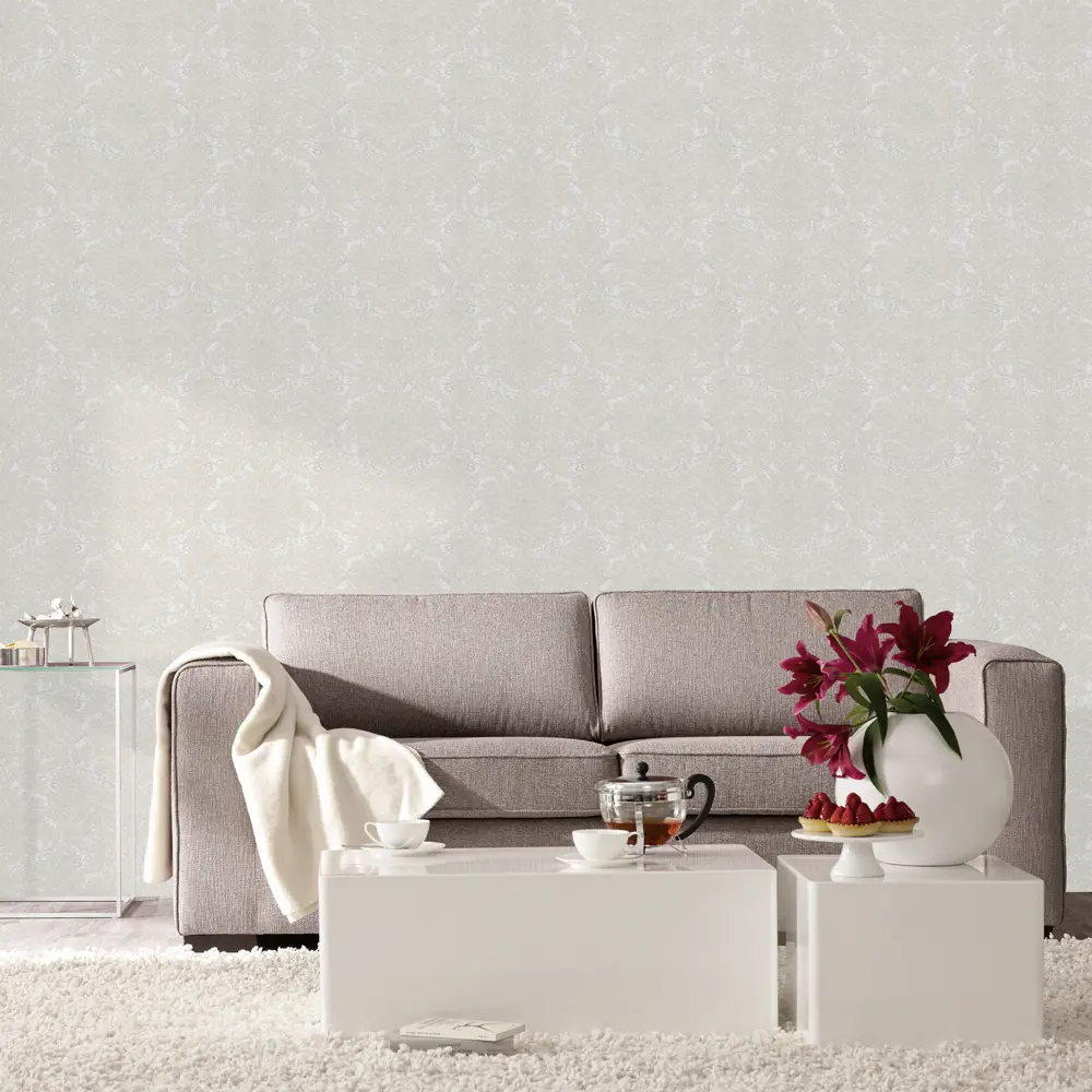 Обои флизелиновые Marburg Empire серые 1.06 м 57580 STLM-2063748 - Вид №2