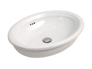 Керамическая овальная столешница