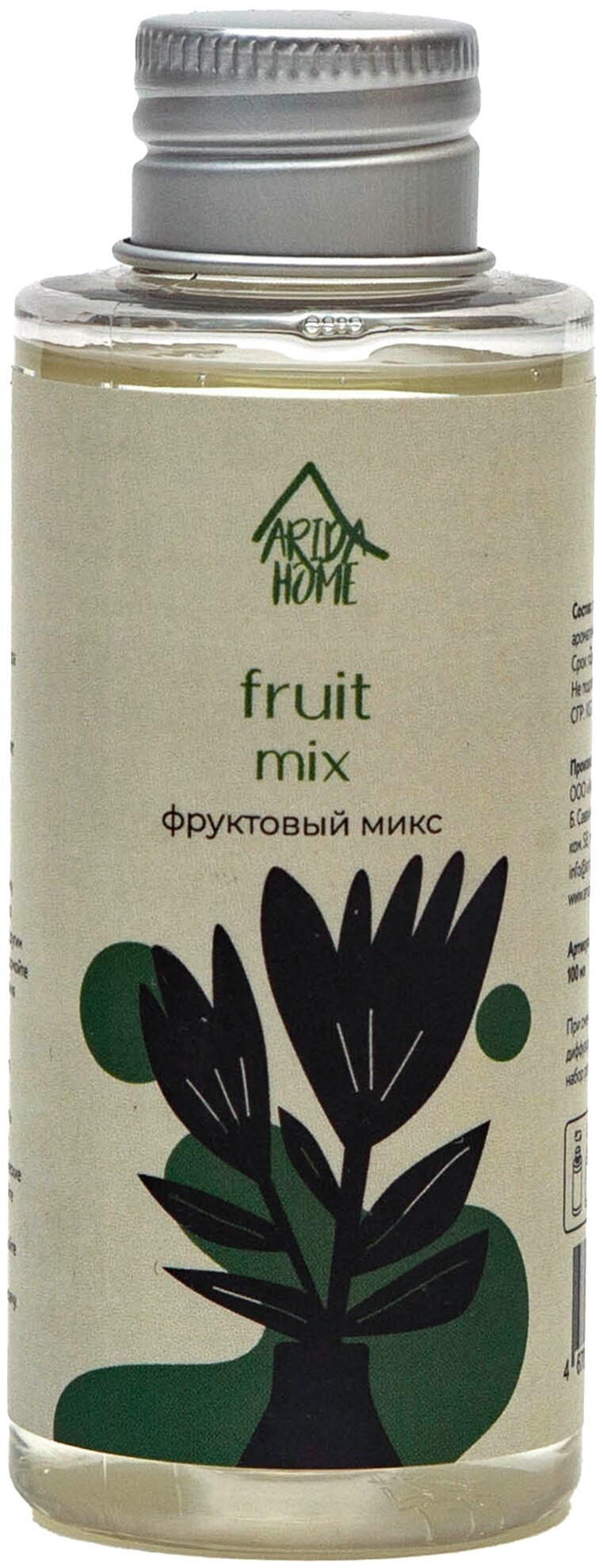 Ароматический наполнитель для диффузора Фруктовый микс 100 мл ARIDA HOME 84049211