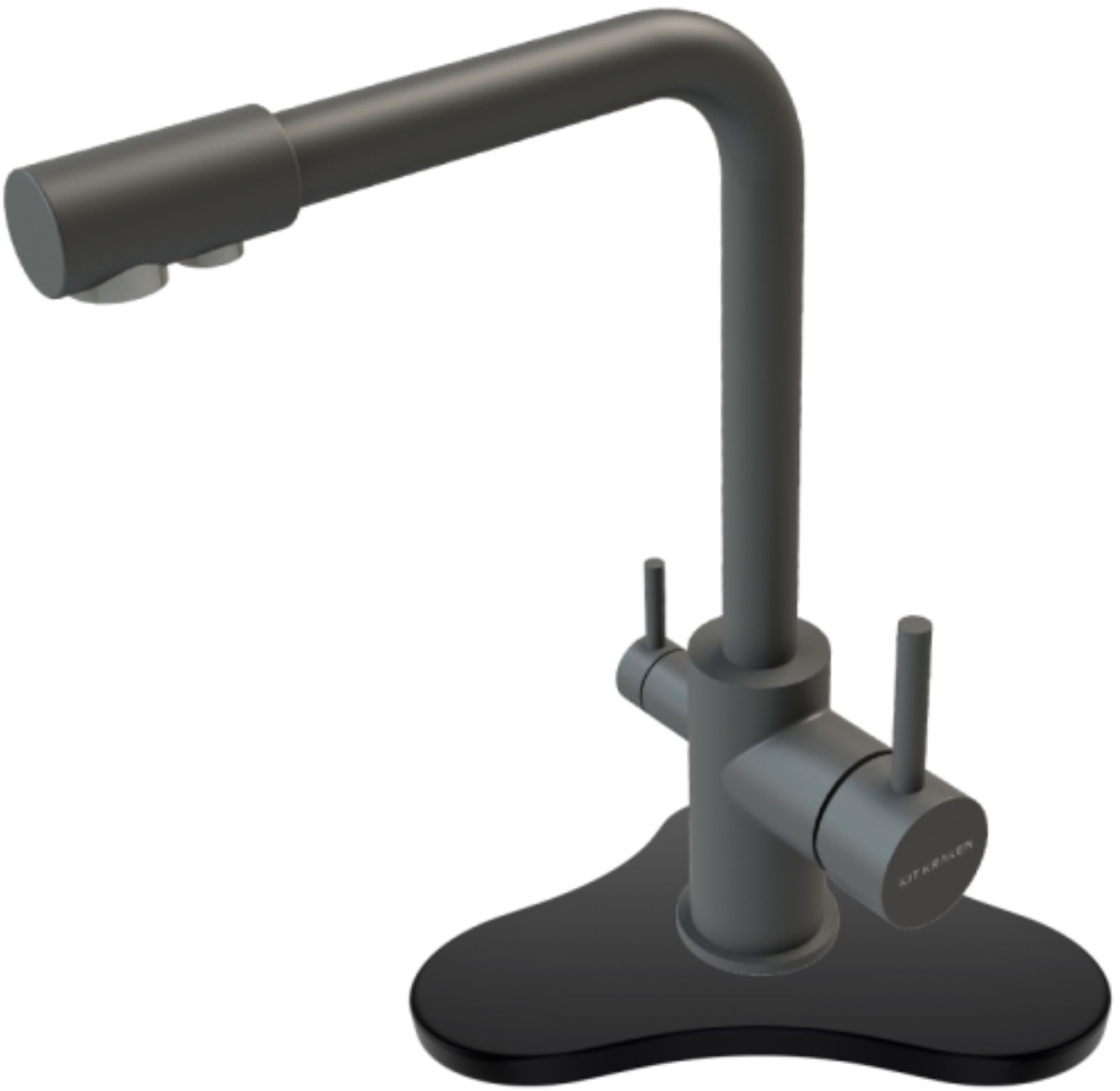 Подставка под смеситель Spinner черная