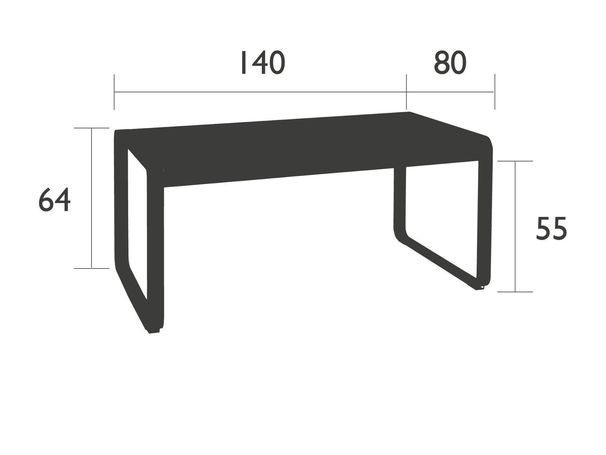 Высокий садовый столик Fermob Bellevie ARCH-00051459 - Вид №5