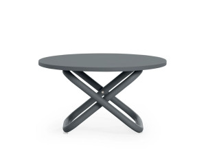 Термокрытый алюминиевый складной низкий журнальный столик