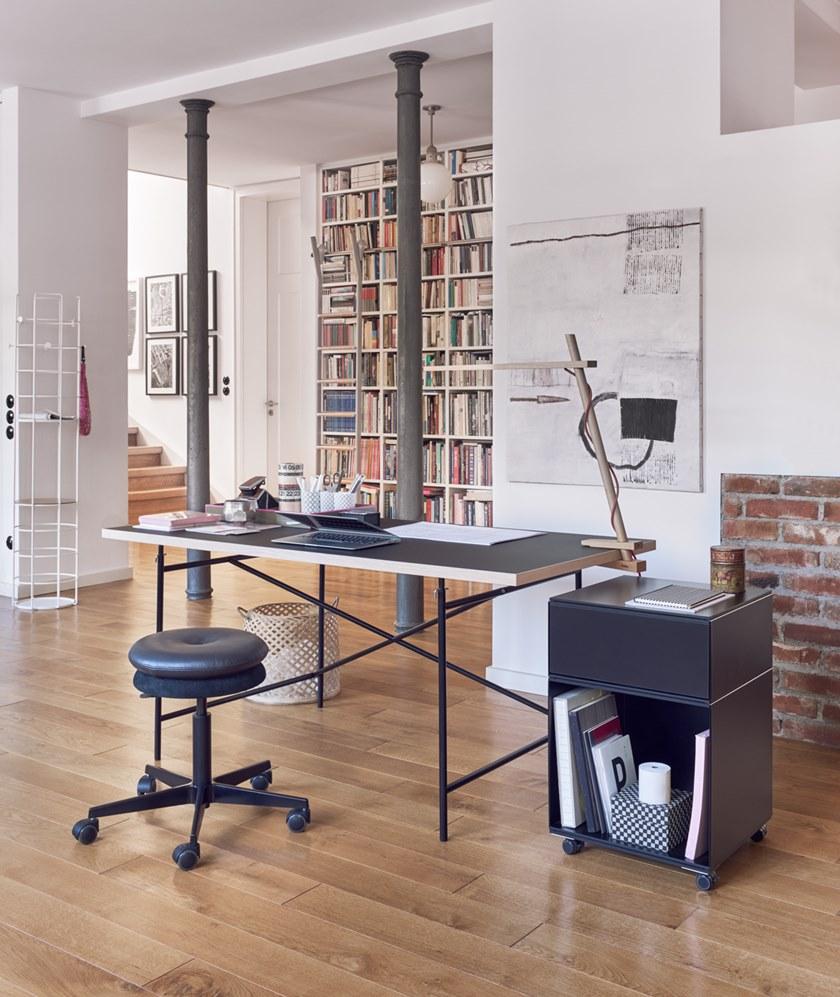 Richard Lampert Табурет с 5 спицами, регулируемый по высоте sun-id-1463007 - Вид №1