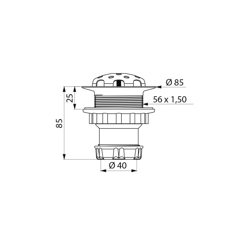 785000 Донный клапан DELABIE  - Вид №1