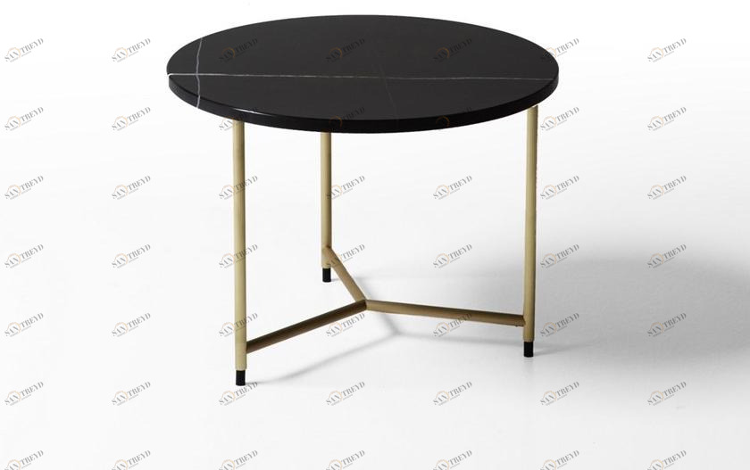 Porro Круглый журнальный столик из мрамора sun-id-1413968