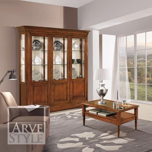 Arvestyle Прямоугольный журнальный столик из массива дерева Amalfi Sl-0132 - Вид №1