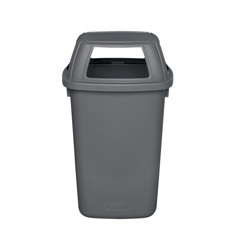 710-02 PLAFOR Урна уличная цвет графит c 4-мя большими отверстиями Графит 