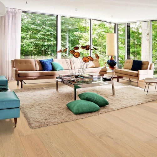 Паркетная доска Kahrs Дуб Париж Полуматовая 2600200442 - Вид №8