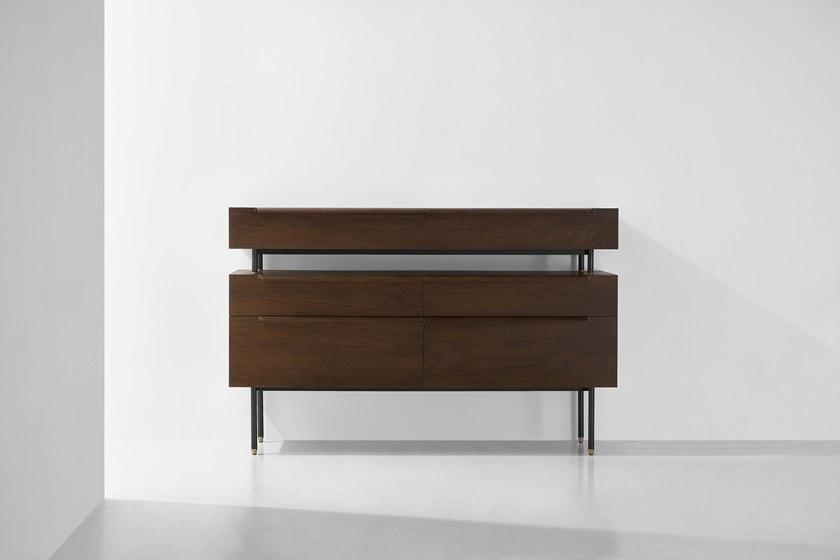 District Eight Комод из стали и дерева с ящиками Stacking M3006-h  - Вид №11