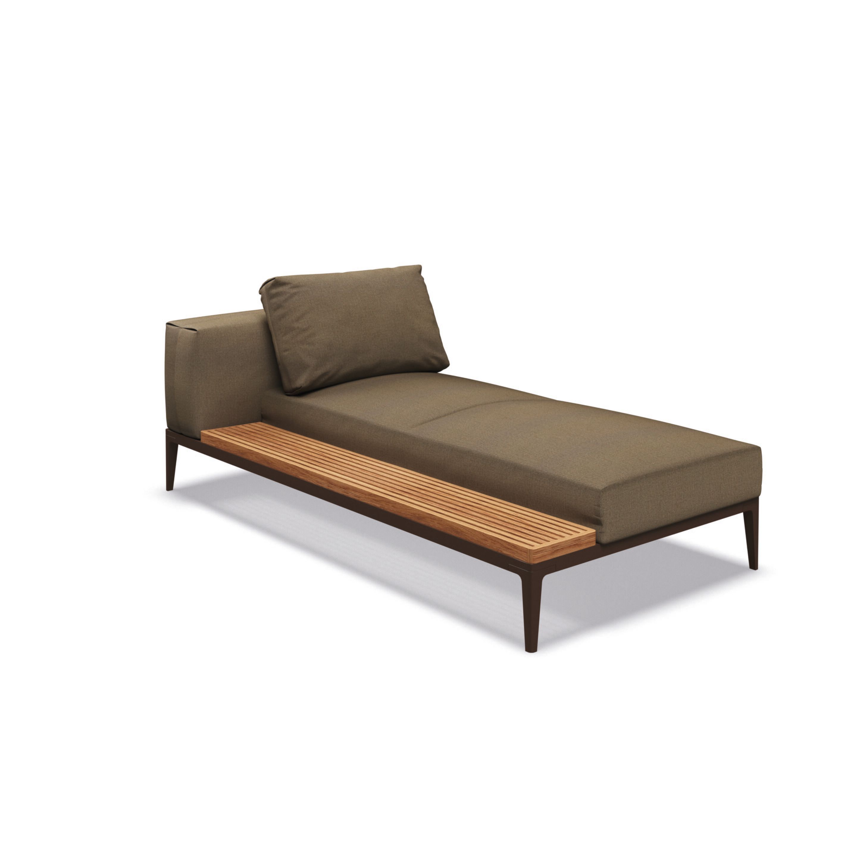 Тканевый угловой модульный садовый диван Gloster сетка ARCH-00114712 - Вид №60