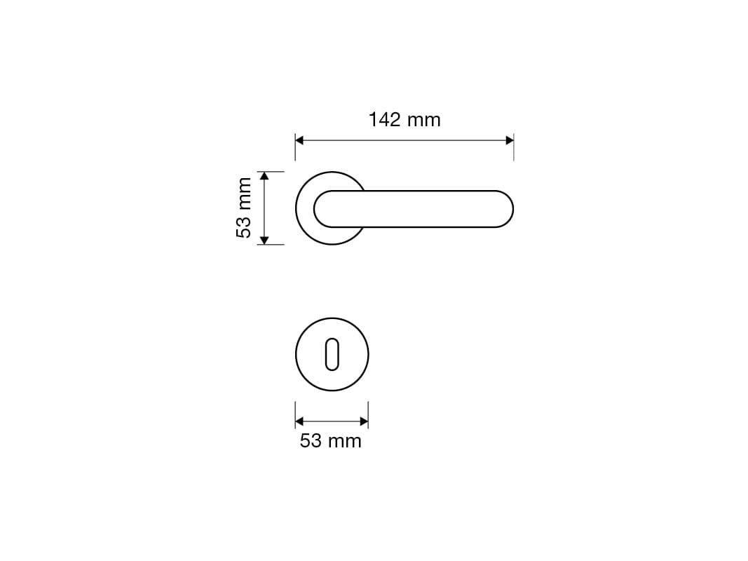 Классическая латунная ручка с насадкой LINEA CALI' фарфоровая Нимфа ARCH-00073328 - Вид №3