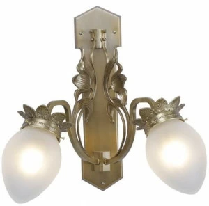 Patinas Lighting Бра из латуни с прямым светом Lyon