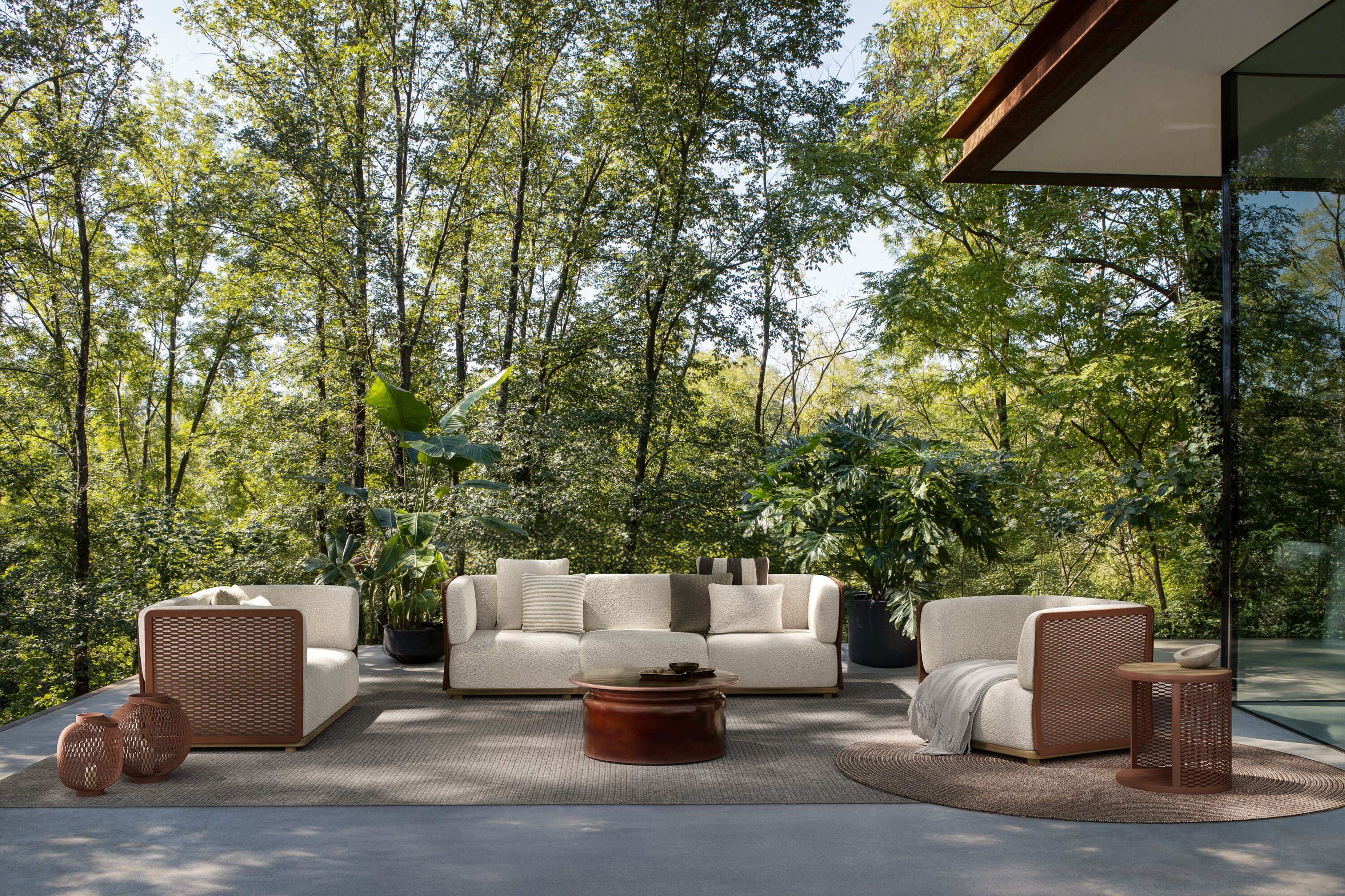 Тканевое садовое кресло с подлокотниками Atmosphera Switch ARCH-00115852 - Вид №1