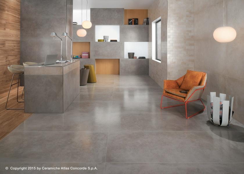 Atlas Concorde Пол из керамогранита под бетон Dwell sun-id-1379433 - Вид №2