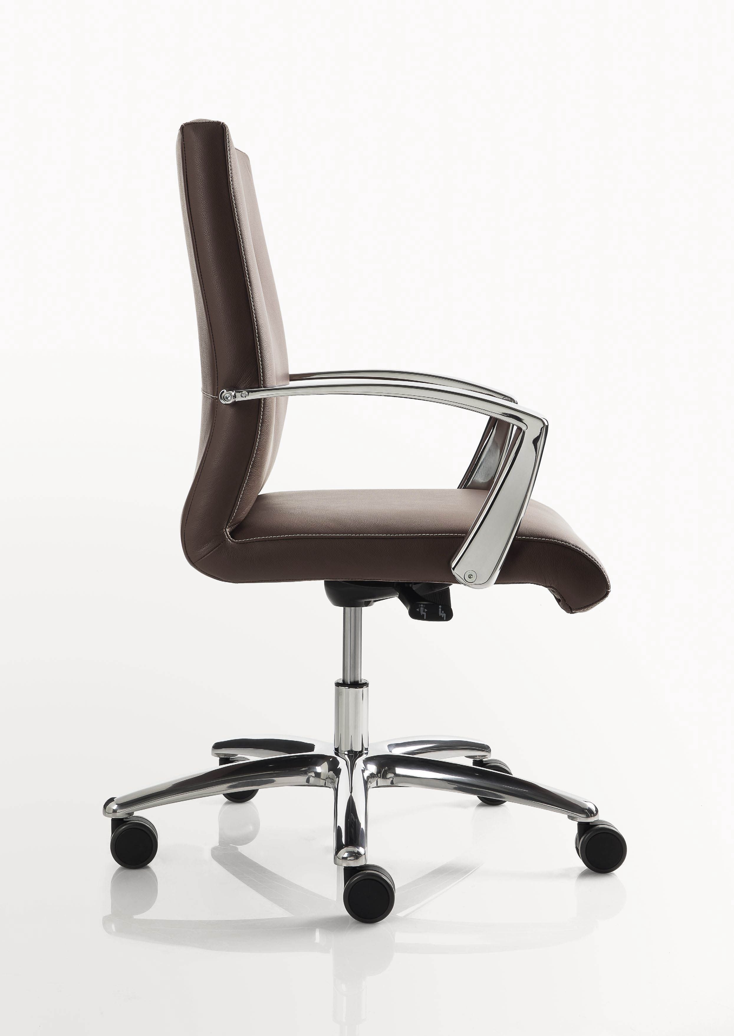 Кожаный офисный стул с 5 спицами Luxy ARCH-00053471 - Вид №1