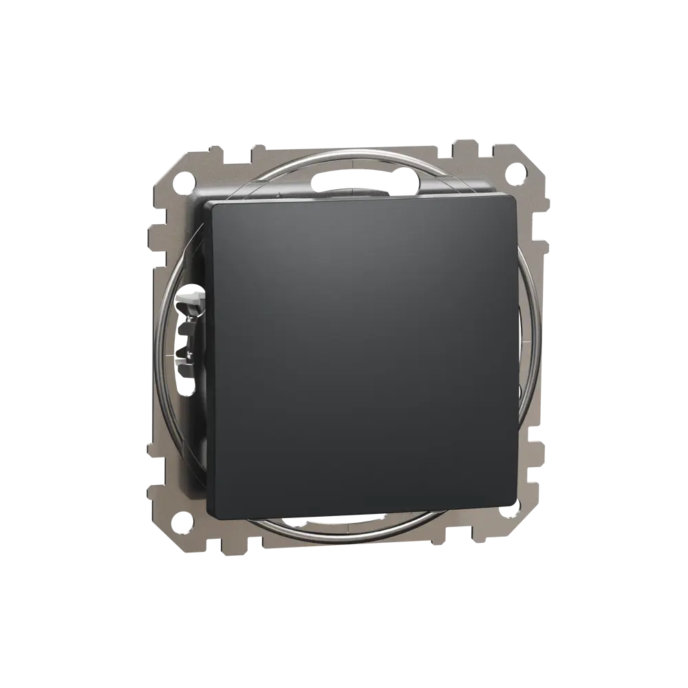 Выключатель встраиваемый Systeme Electric Sedna Design 1 клавиша, цвет антрацит Sedna Design Elements STLM-2152894 - Вид №1