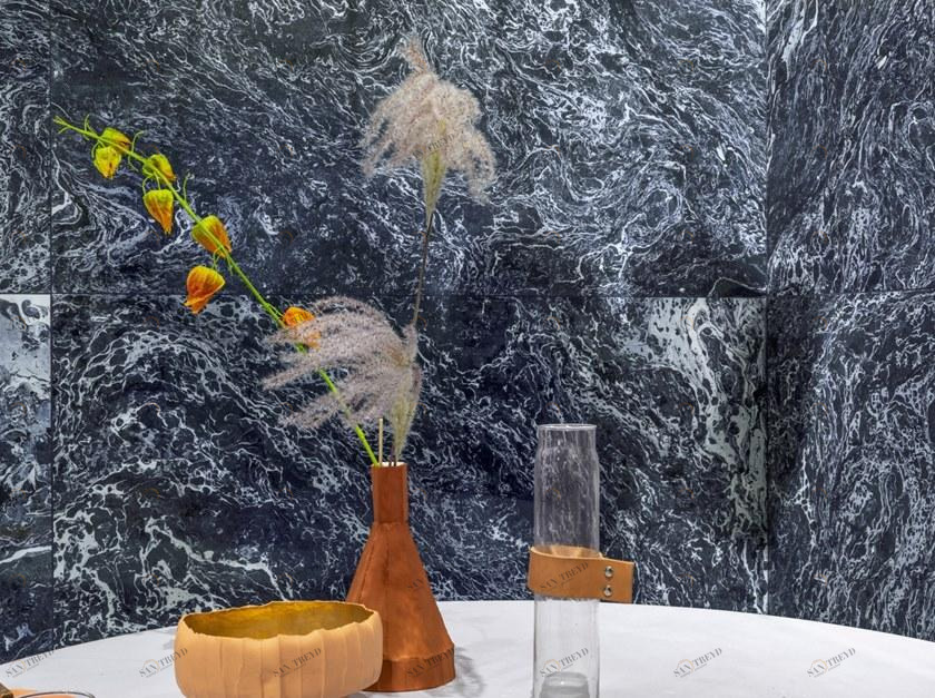 CERAMICA SANT'AGOSTINO Настенная / напольная плитка из керамогранита с эффектом мрамора Insideart sun-id-1434021