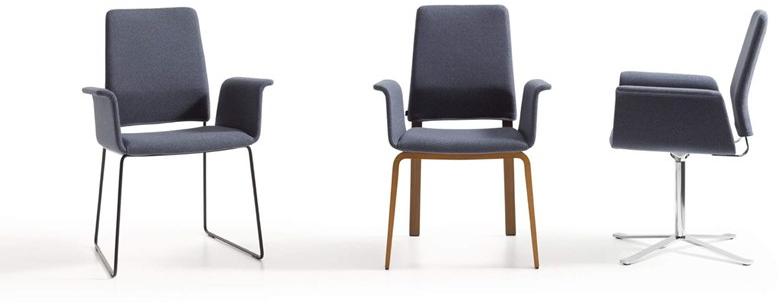 COR Кресло вращающееся на 4 спицы с подлокотниками Fino sun-id-1464147 - Вид №1