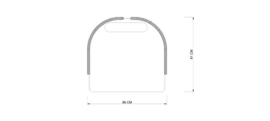 Садовое кресло с подлокотниками SNOC Pigalle ARCH-00147398 - Вид №5