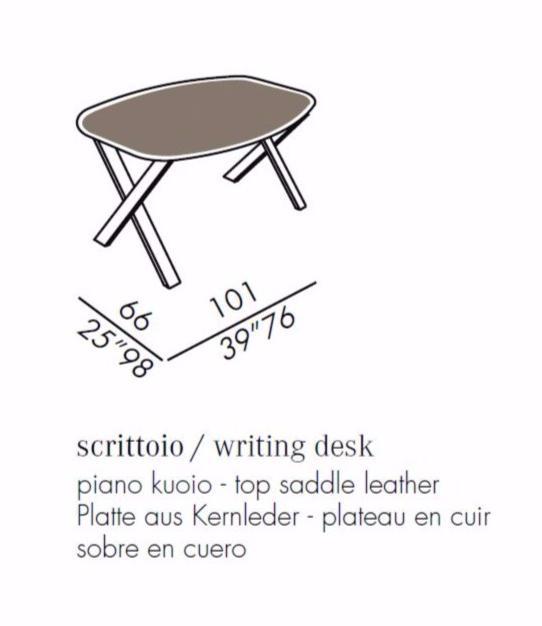 Meridiani Письменный стол из фанерованной древесины sun-id-1504212 - Вид №6