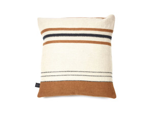 Льняная и шерстяная квадратная подушка