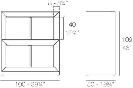 VONDOM Барная стойка с подсветкой для улицы Vela sun-id-1434448 - Вид №3
