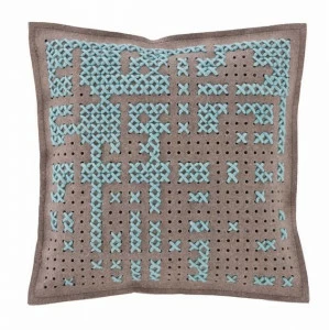 GAN Подушка из шерсти с вышивкой Canevas