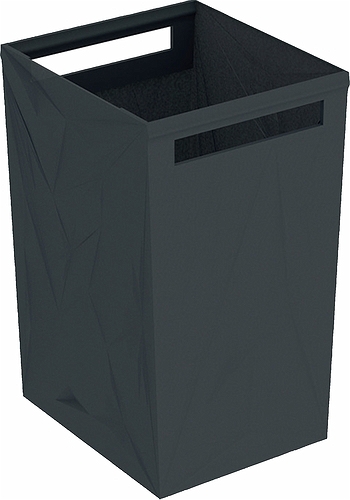 9673000001 IDO Glow / Elegant корзина для белья для высоких шкафов 