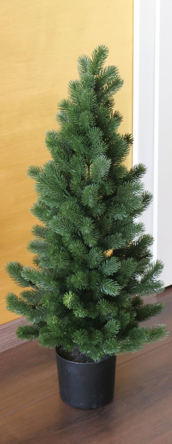 1118 883 a3 Искусственная ель, в горшке, 76 см, зеленая H-andreas  - Вид №5