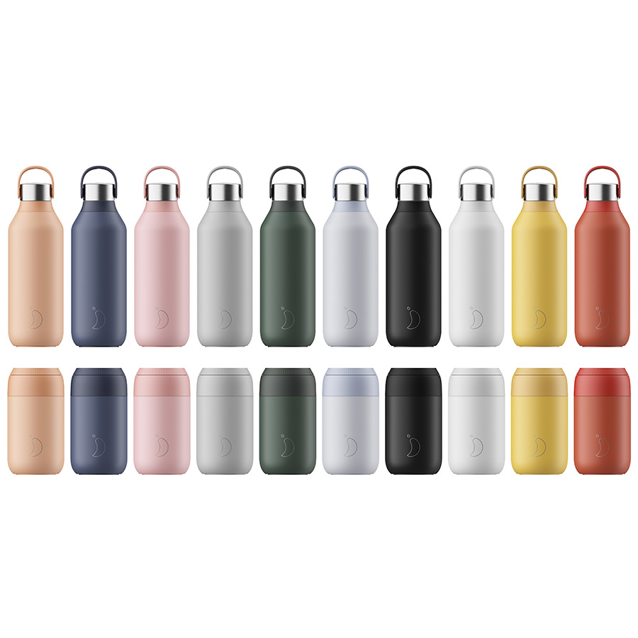 B2B_B1000S2MRED Термос series 2, 1 л, красный Chilly's Bottles  - Вид №1
