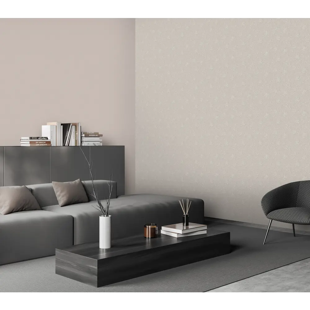 Обои флизелиновые Ateliero Sharon бежевые 1.06 м At585788 STLM-2122563 - Вид №4