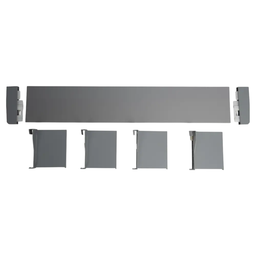 Перегородка для ящика Hettich Orga Store 820IAKB800 15x6.8x82 см пластик цвет серый STLM-2088559 - Вид №2