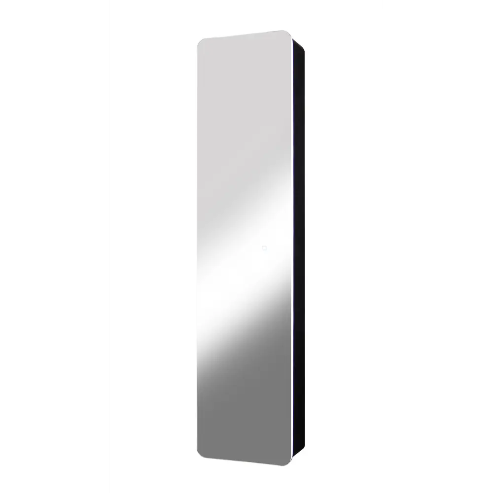 Santreyd Perfect — зеркальный шкаф с подсветкой для ванной 36×156 см 85104663 Perfect Black LED STLM-0058818