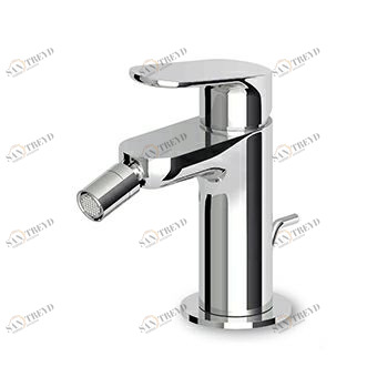 ZKK320 Смеситель для биде, однорычажный, с аэратором, сливом 1 1/4 ", гибкими соединениями. Zucchetti Nikko 