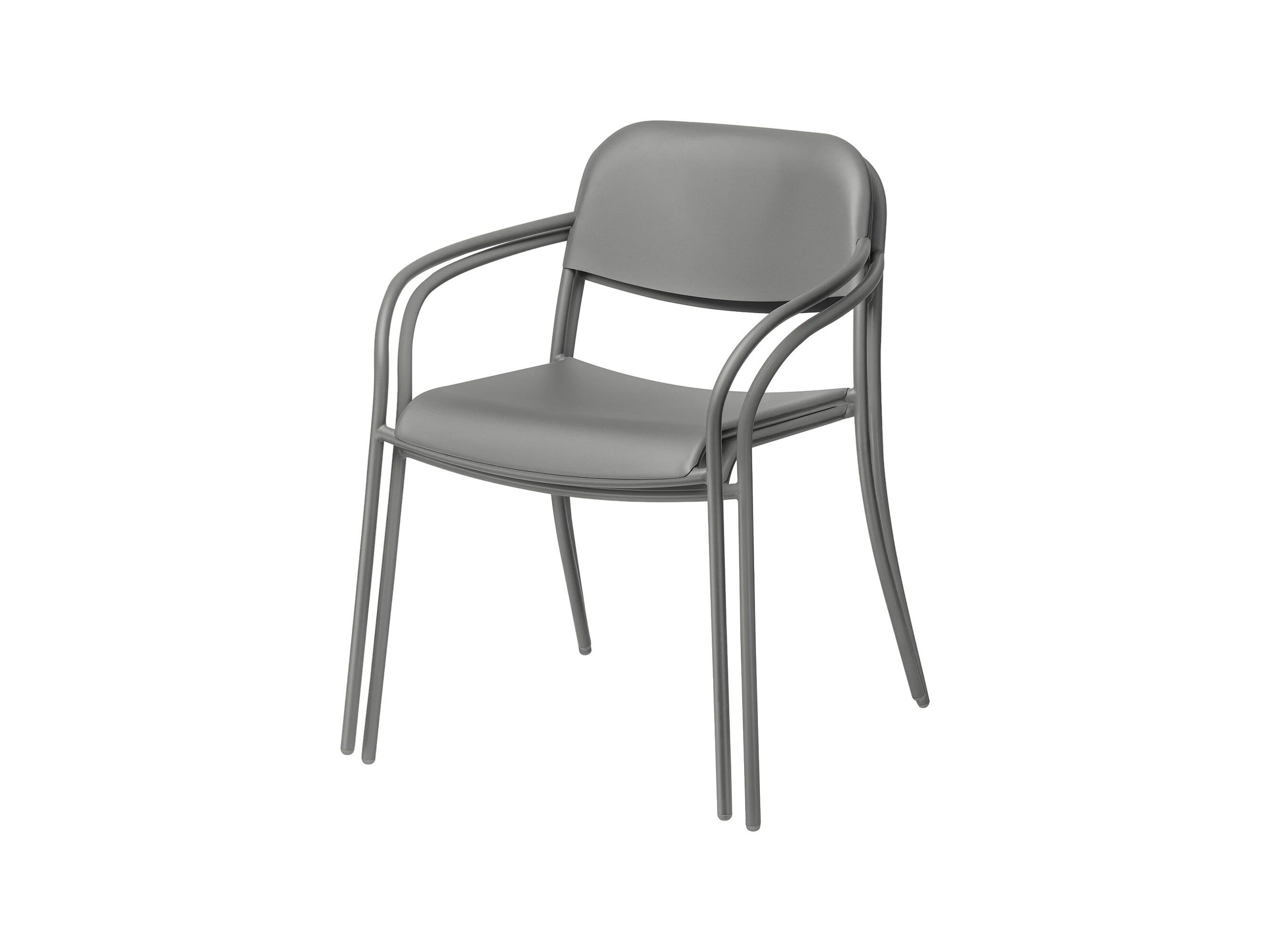 Стальной садовый стул с подлокотниками blomus Yua ARCH-00094682 - Вид №5