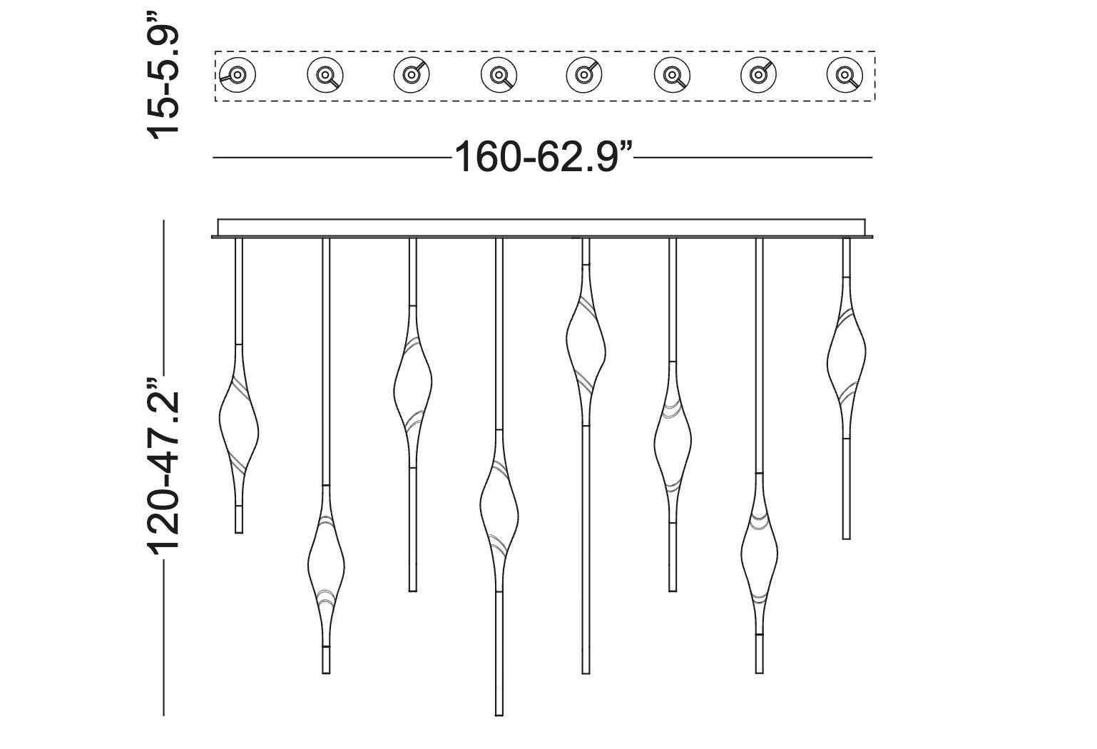 Кристалл светодиодный подвесной светильник Il Pezzo Mancante кусок 12 ARCH-00059222 - Вид №23