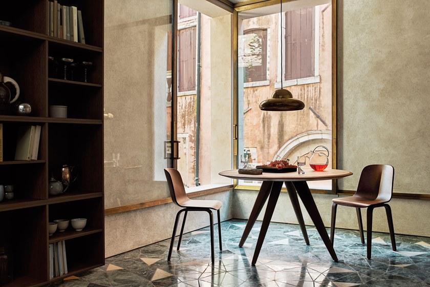 Cesar Кухня из зеленого гватемальского мрамора и дуба с островом Intarsio sun-id-1354150 - Вид №7