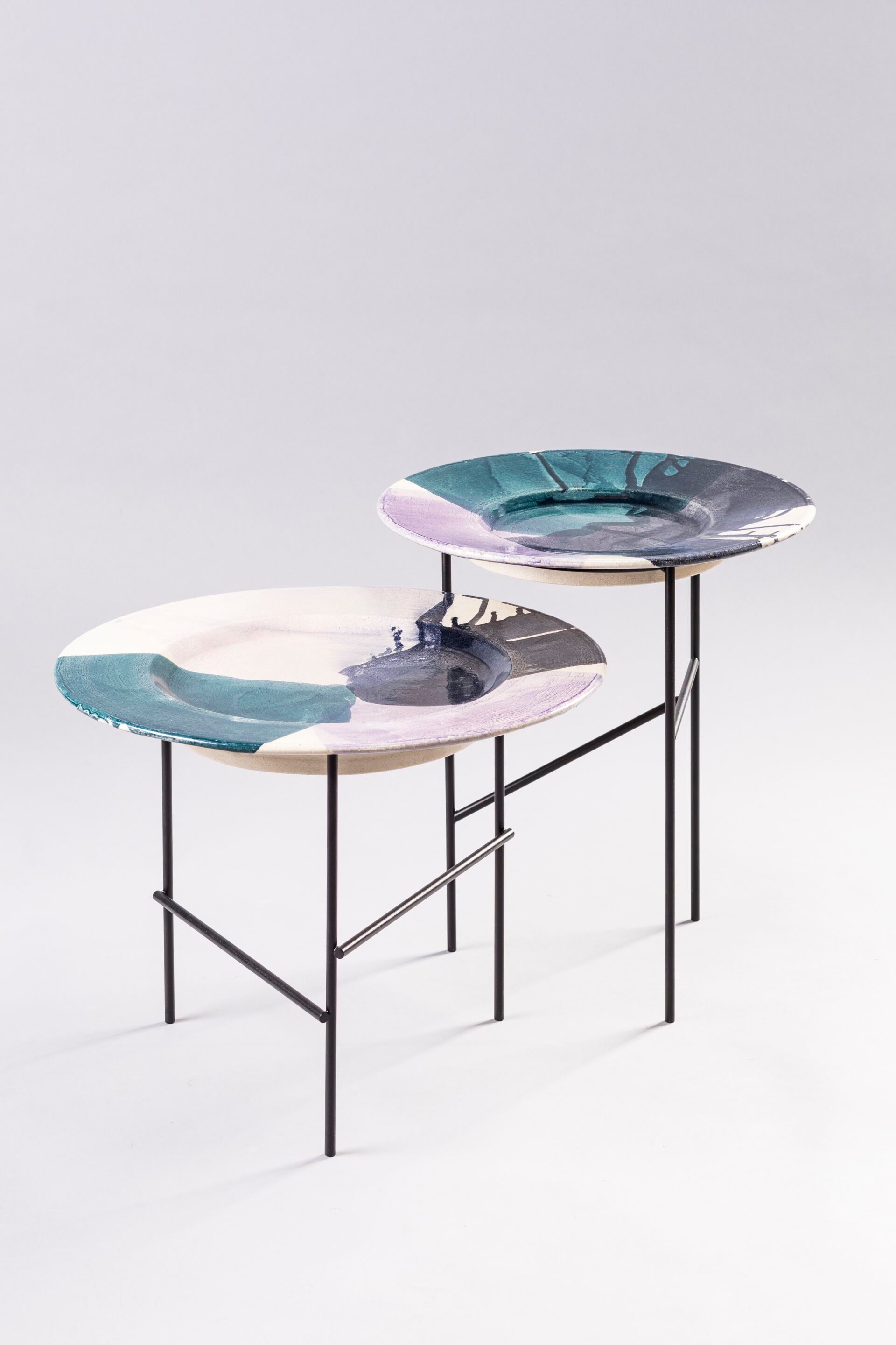 Круглый керамический журнальный столик Liu Jo Living Collection ARCH-00007356 - Вид №3