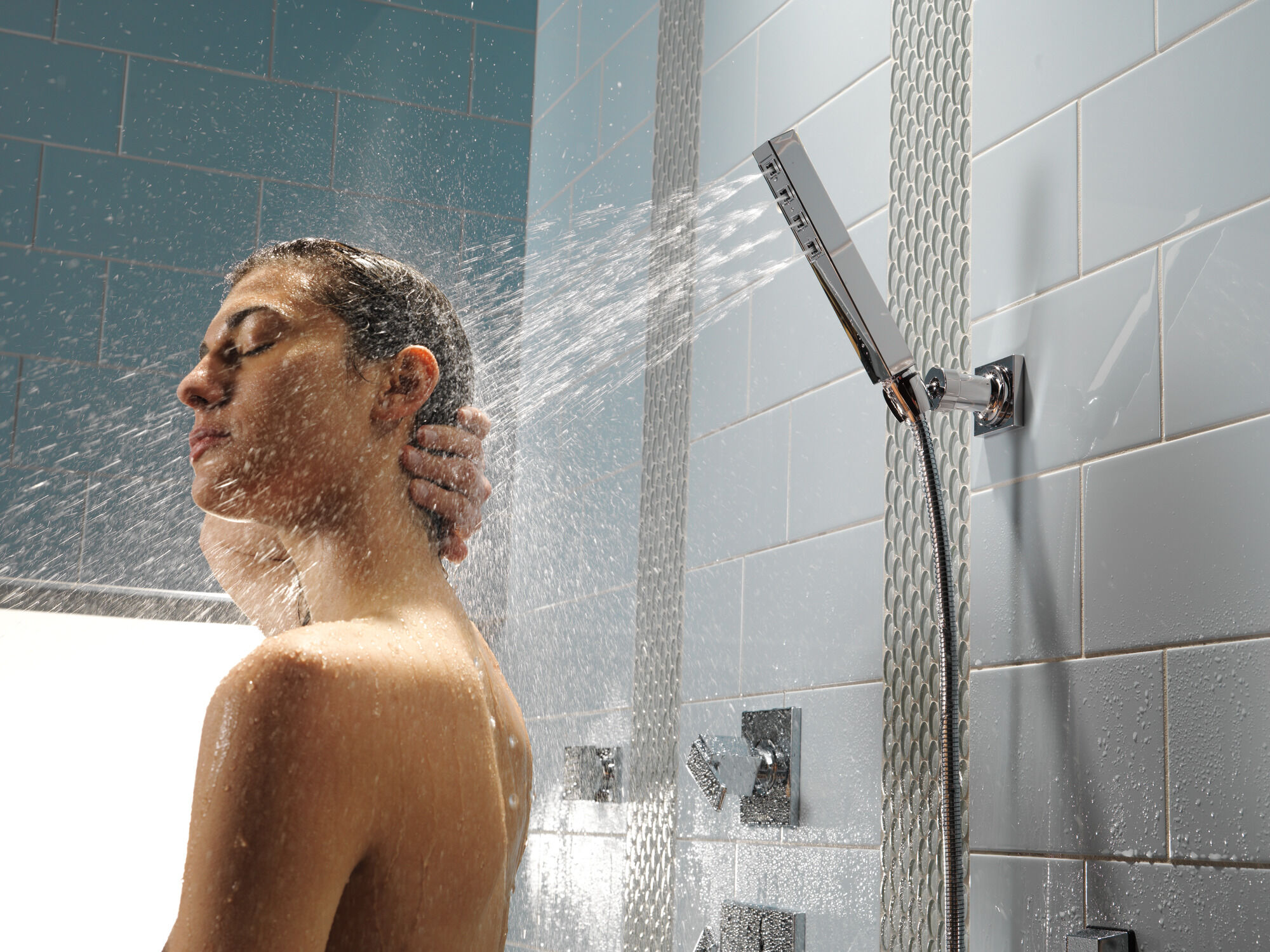 50150 Спрей для тела для поверхностного монтажа Delta Faucet Delta Хром - Вид №20