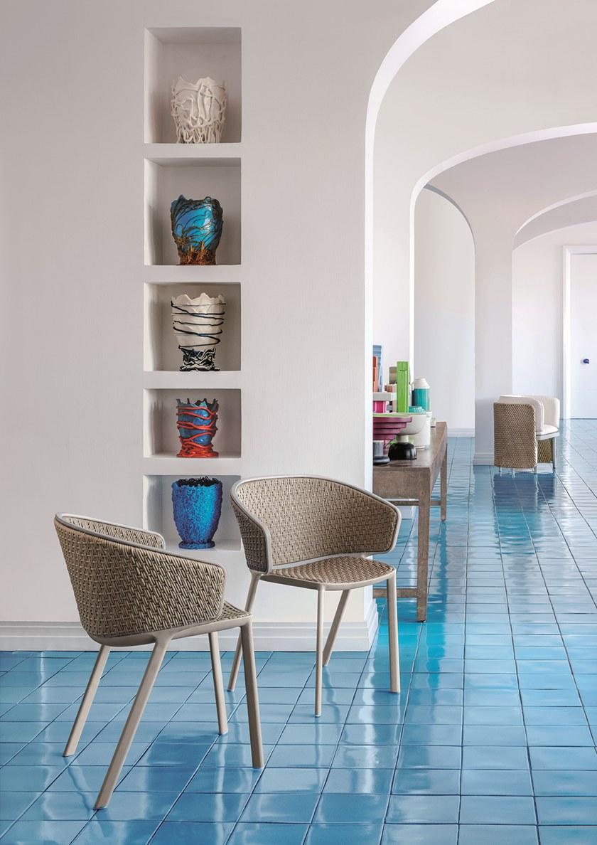 Ethimo Штабелируемый садовый стул Pluvia Pvpdimnw0 - Вид №7