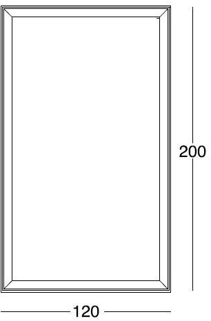 Longhi Зеркало прямоугольное с рамой Loveluxe 2016 – vanity collection Y 325 - Вид №2