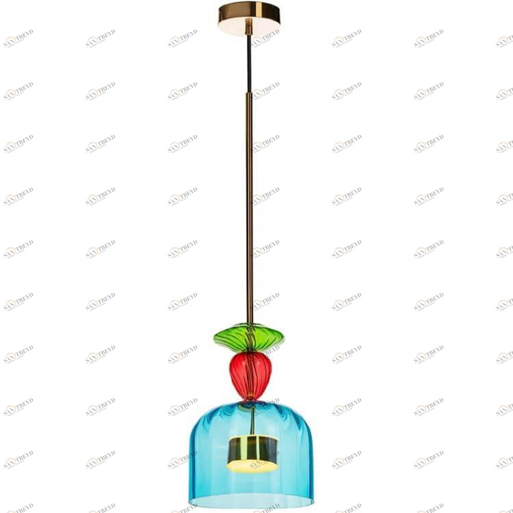 Подвесной светильник светодиодный голубой 2008-C 2008-C LOFT IT 2008 00-3890262 Голубой;красный;яркие 