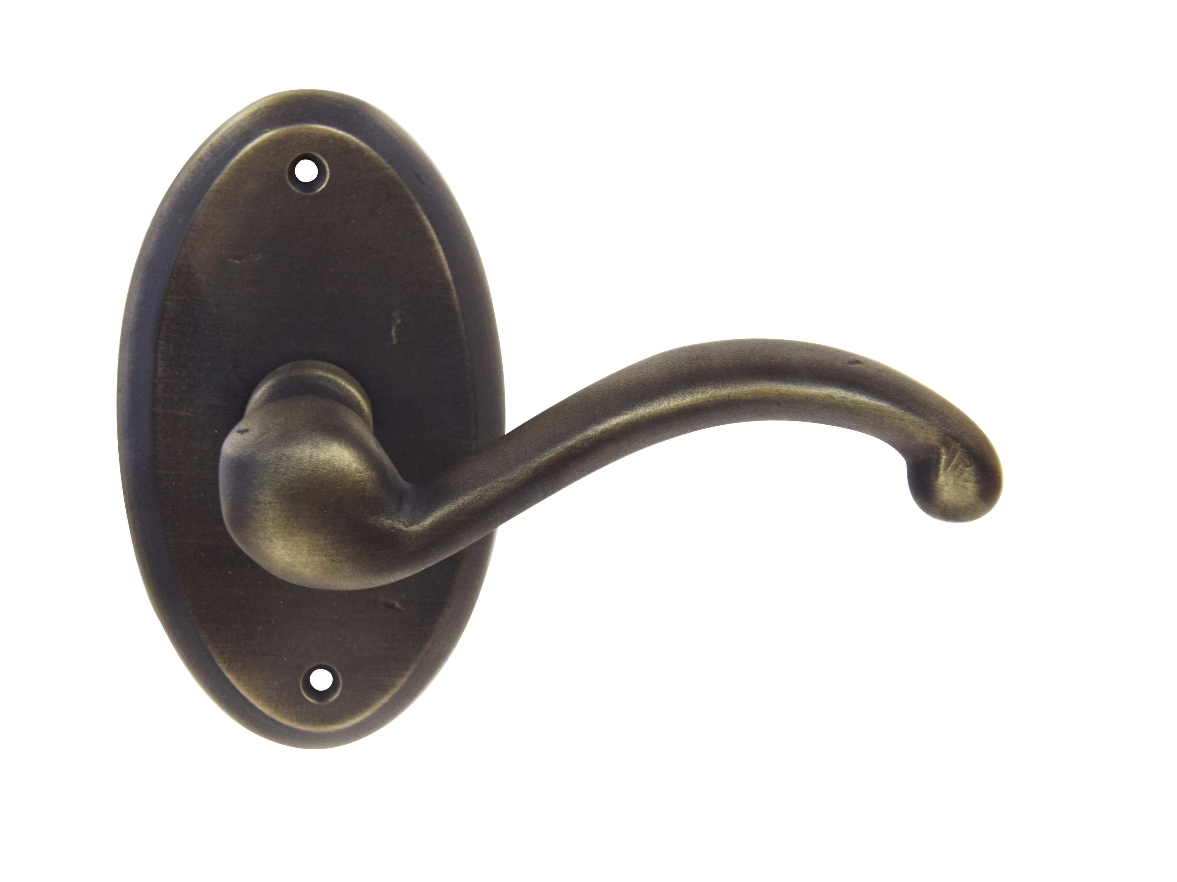 Бронзовая ручка на розетке GIARA ART DESIGN-BRONZE волна ARCH-00025498 - Вид №11