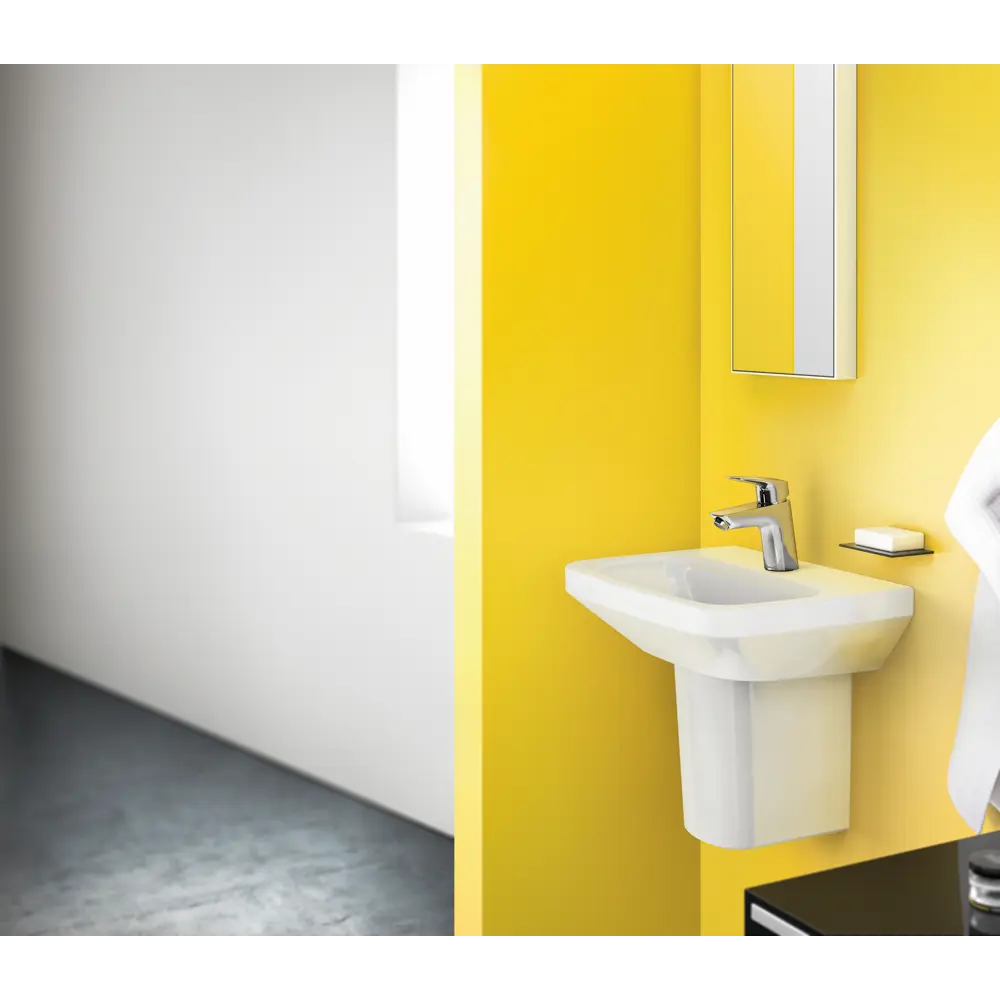 Смеситель для раковины Hansgrohe Logis 70 однорычажный цвет хром 82600701 STLM-2102200  - Вид №3