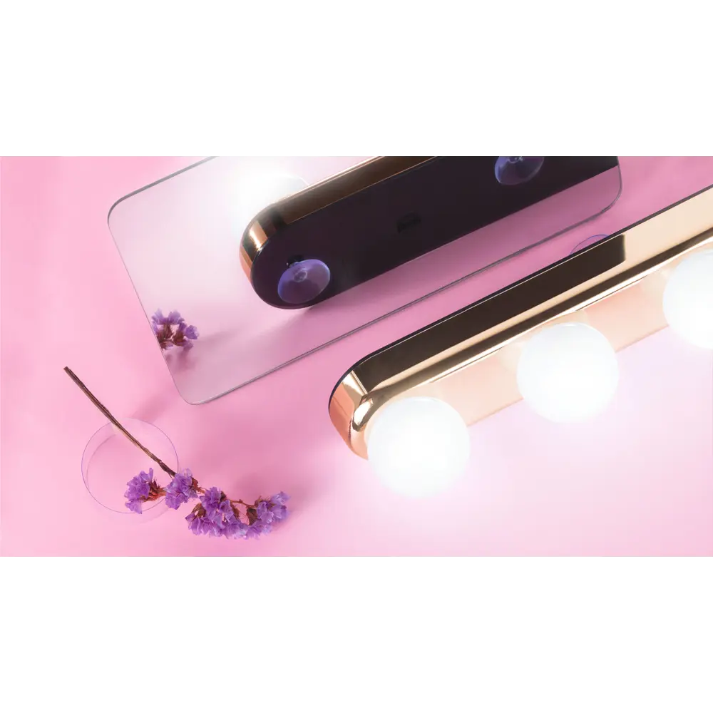 Светильник Rombica Beauty Gold LED на присоске 2 В нейтральный белый свет, цвет золото STLM-2081685 - Вид №5