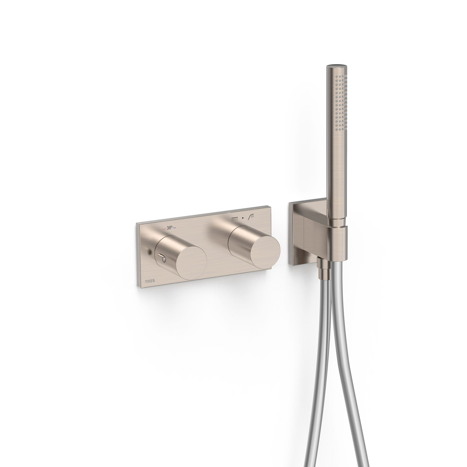 B-SYSTEM 2-ходовой встраиваемый термостатический смеситель B-system-30735201AC TRES Thermostatic