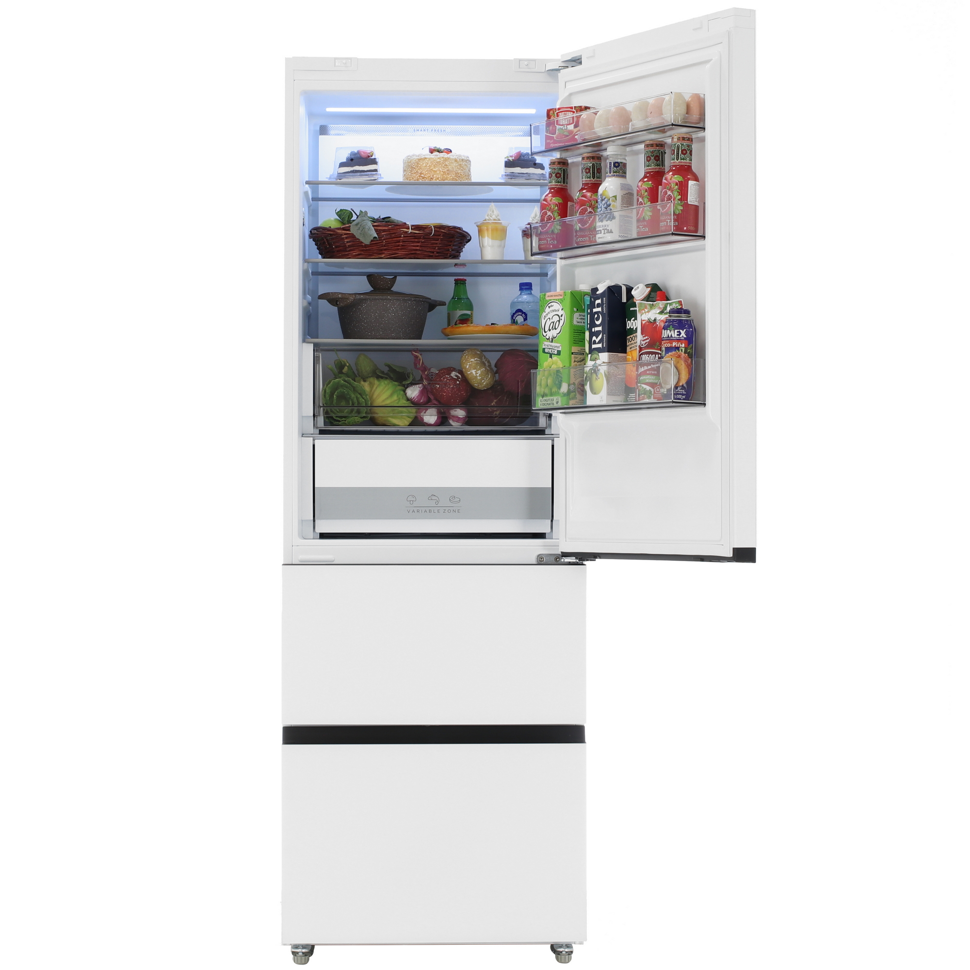 9130800 Холодильник многодверный   DEXP B4-41AMA белый STDN-0057696 - Вид №5