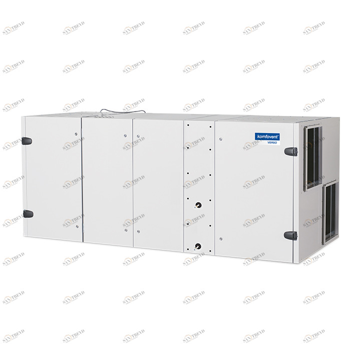 Приточно-вытяжная установка с перекрестным пластинчатым рекуператором VERSO-CF-3500 U/H/V KOMFOVENT sun-id-683745